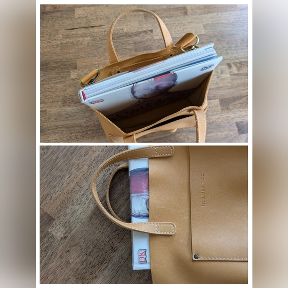 Portland Lather, medium crossbody tote - Picture 14 of 15